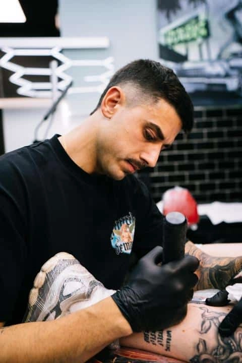 Diego López de Kustom Tattoo