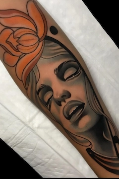 Tattoo realizado por Martin Rey de Kustom Tattoo