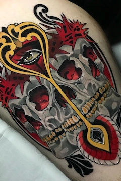 Tattoo realizado por Martin Rey de Kustom Tattoo
