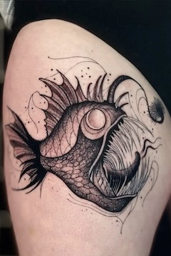 Tattoo realizado por Alejandro Vega de Kustom Tattoo